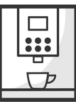 Koffiemachine pictogram Koffiemachine reparatie